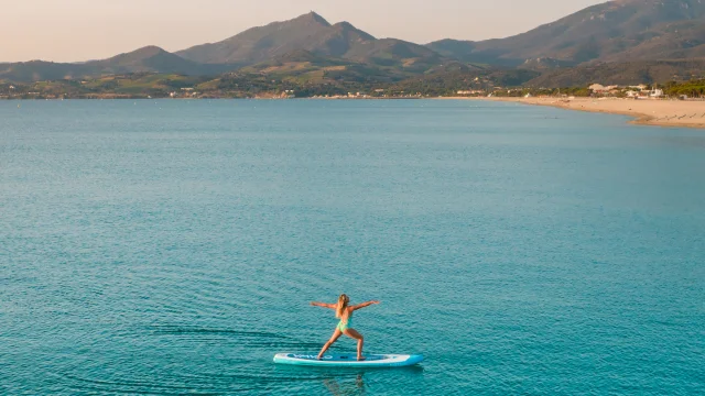 Paddle Yoga Argelestourisme Isabelle Fabre 6063