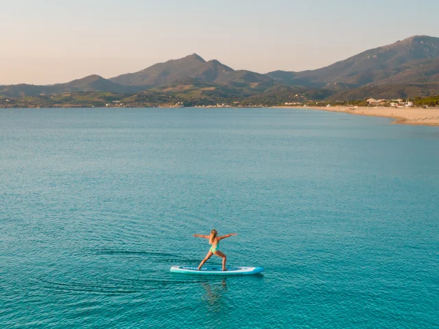 Paddle Yoga Argelestourisme Isabelle Fabre 6063