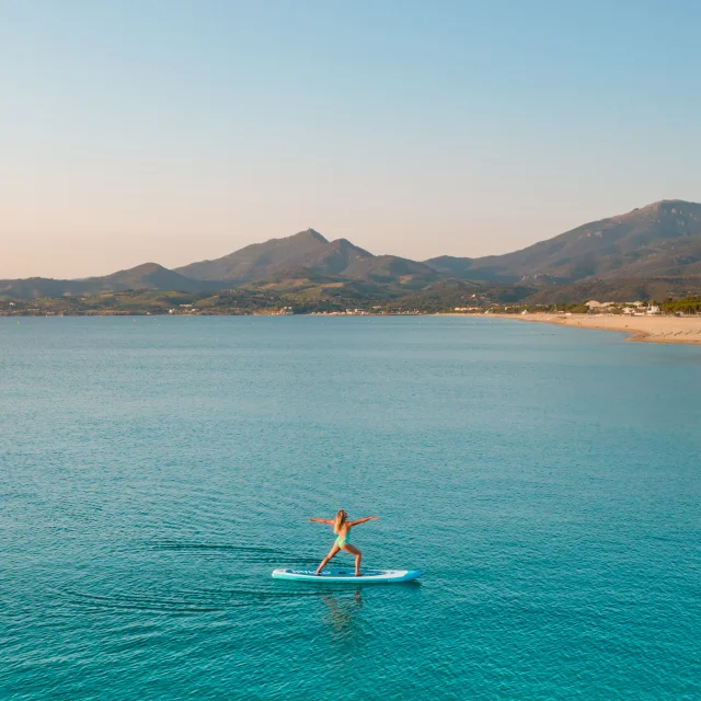 Paddle Yoga Argelestourisme Isabelle Fabre 6063