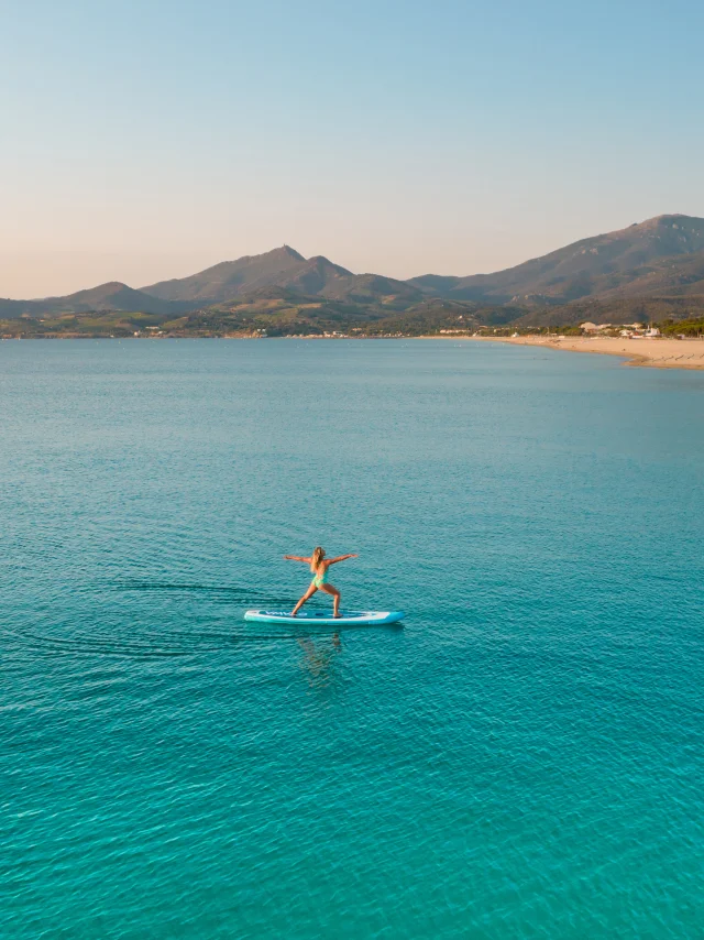 Paddle Yoga Argelestourisme Isabelle Fabre 6063