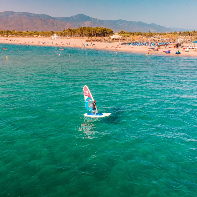 Windsurfen Argelestourisme Clement Sarthe 5730