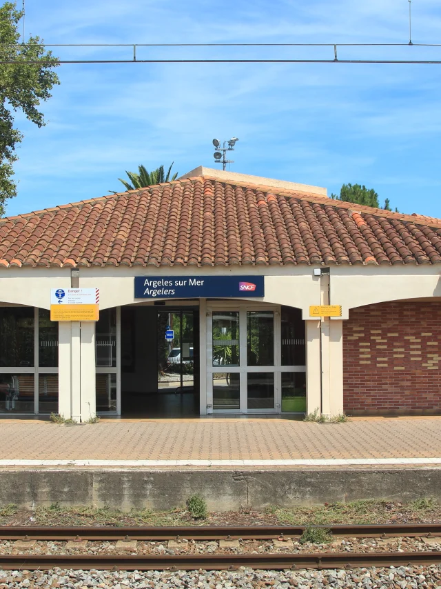 Argeles train station